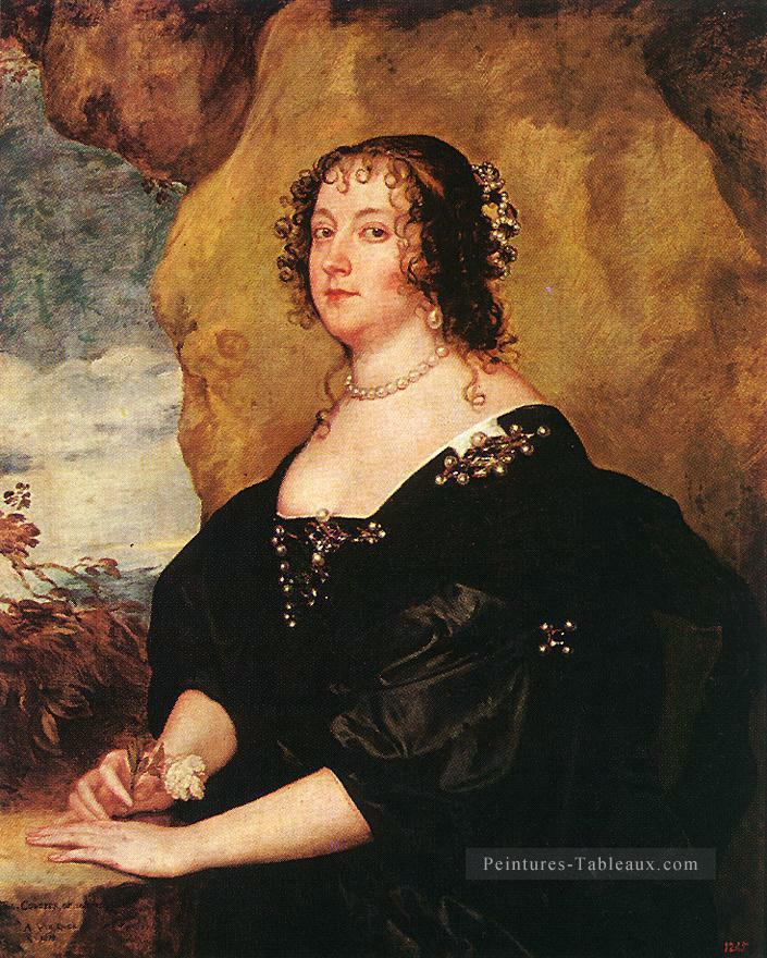 Diana Cecil Comtesse d’Oxford Baroque peintre de cour Anthony van Dyck Peintures à l'huile